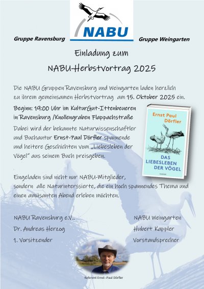 NABU-Herbstvortrag 2025
